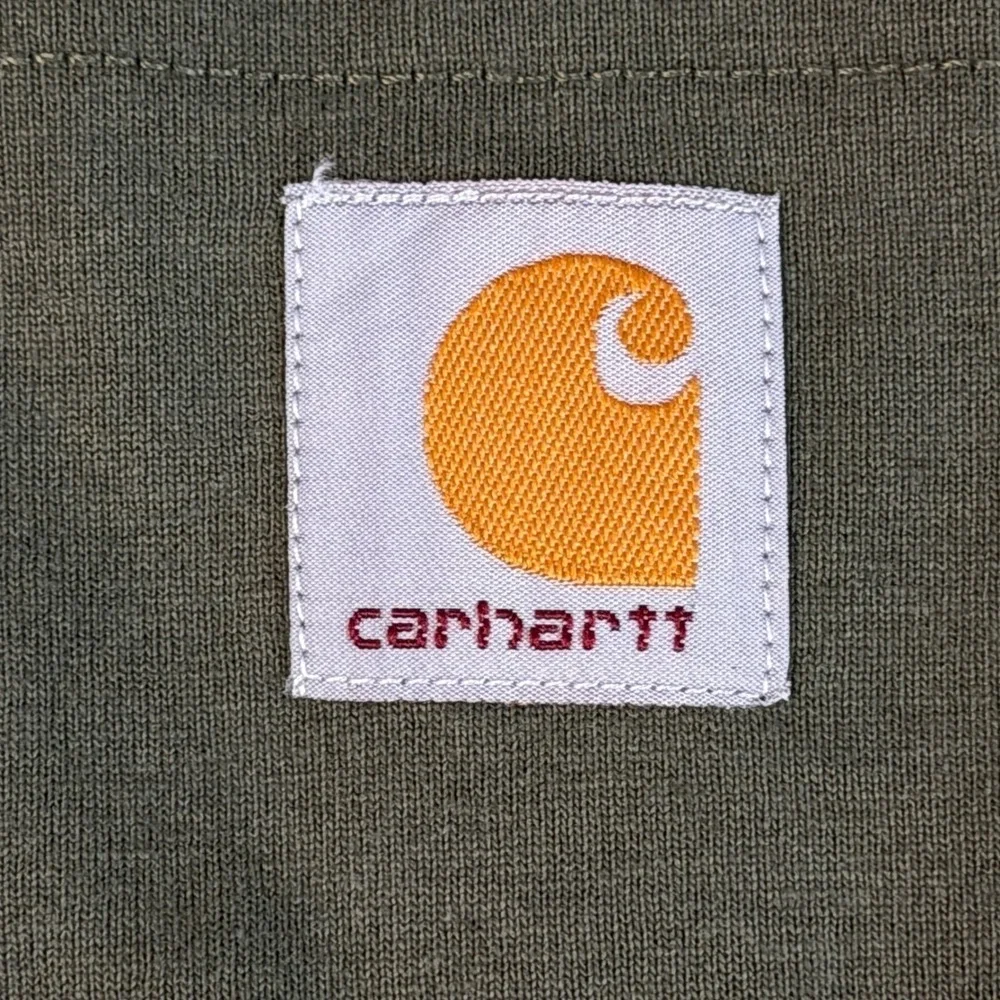 NEW Carhartt K87 Pocket T-Shirt Men's Medium M Loose Fit Heavyweight Dusty Olive